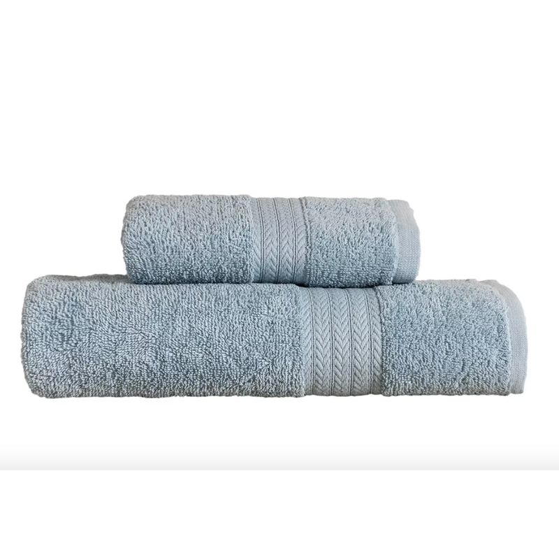 GENERICO - Set Juego De Toallas Arredo Turbat Lisas Algodón 430 G
