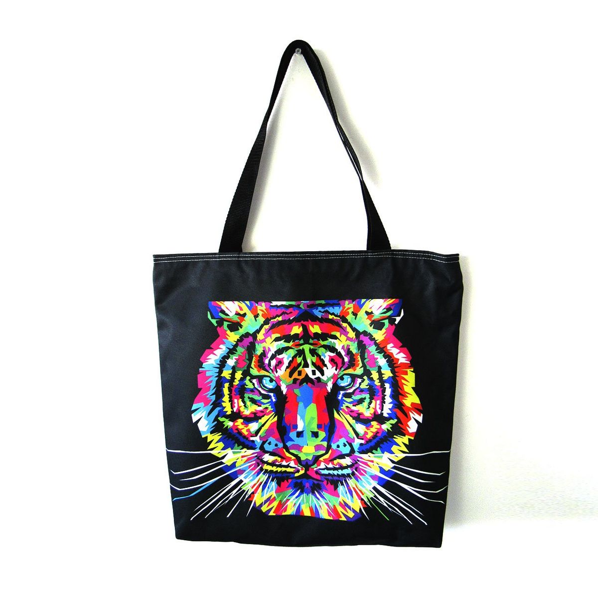 GENERICO - Bolso De Compras Resistente Estampados De Tigre Popart