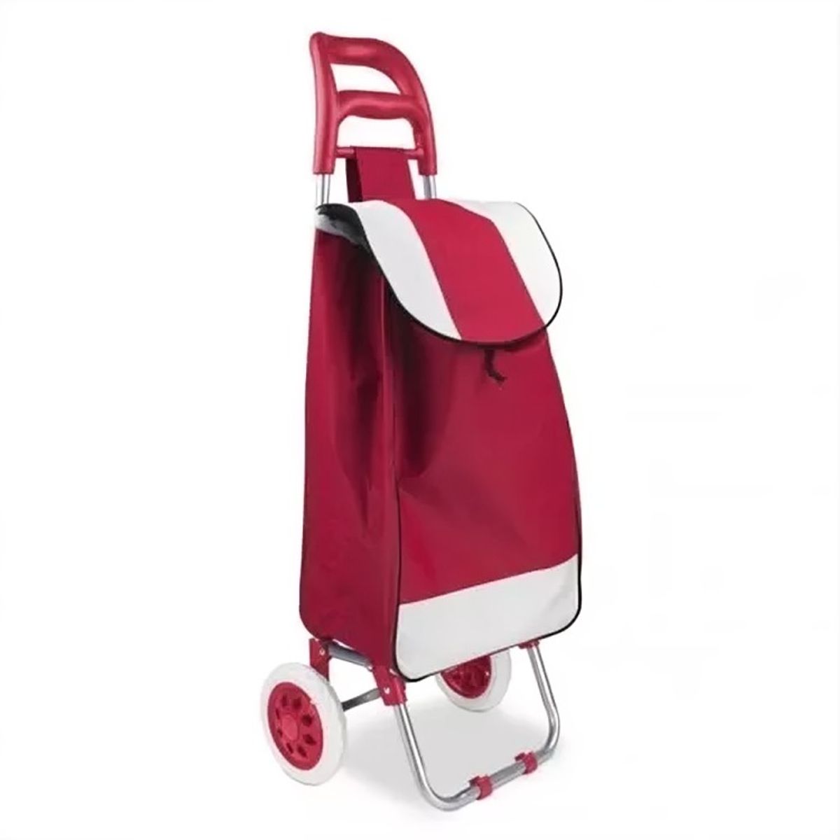 OEM - Carrito De Compras De Tela 30kg carrito De Feria  COLOR BURDEO