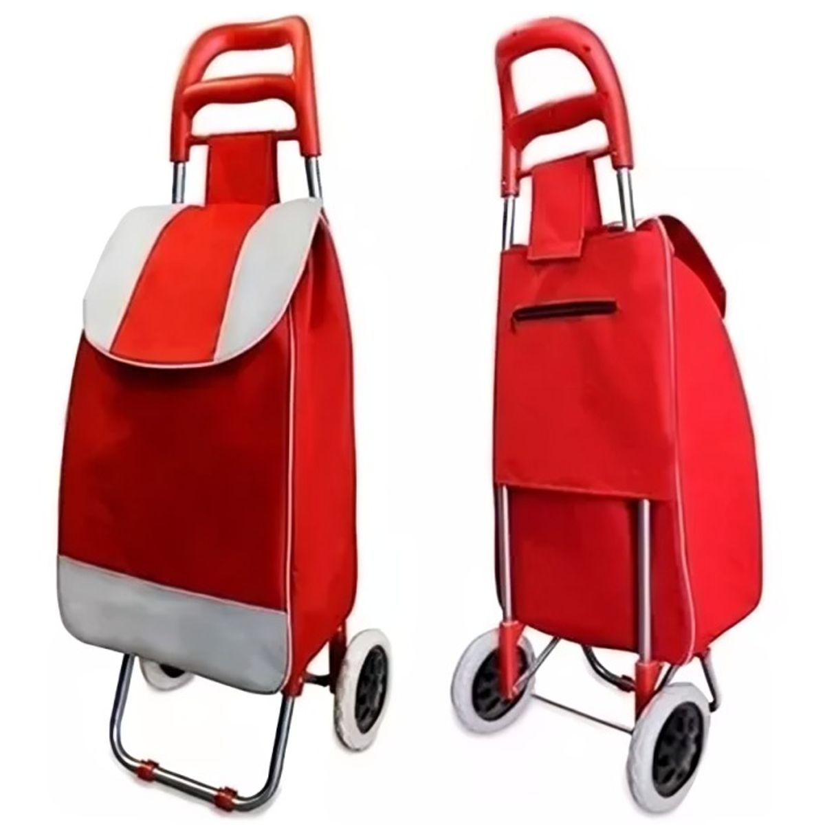 OEM - Carrito De Compras De Tela 30kg carrito De Feria  COLOR BURDEO