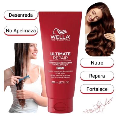 Imagen 2 del producto Acondicionador Ultimate Repair 200ml Paso 2 Repara Fortalece