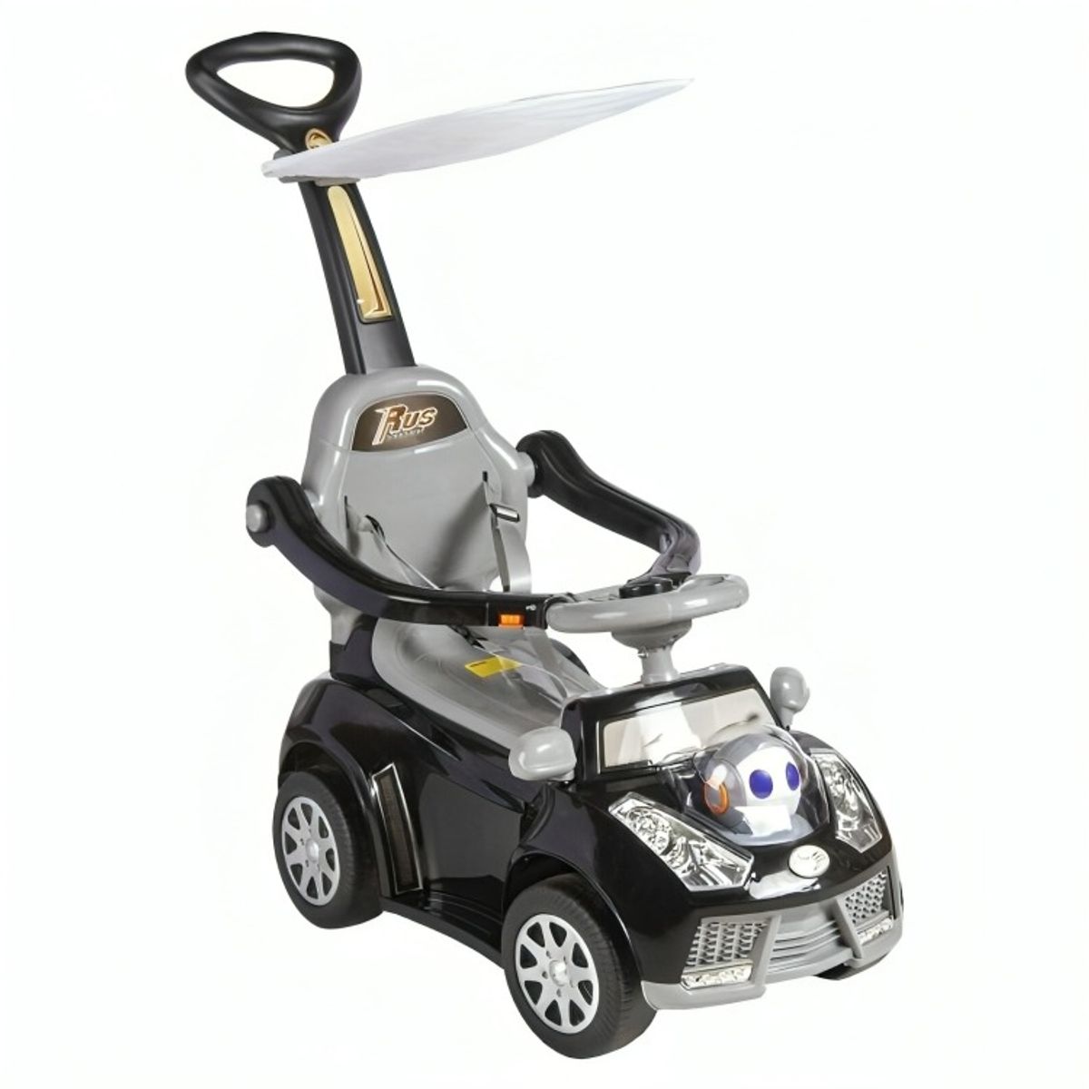 HUANGER - CORREPASILLO CON TOLDO FIG ROBOT NEGRO