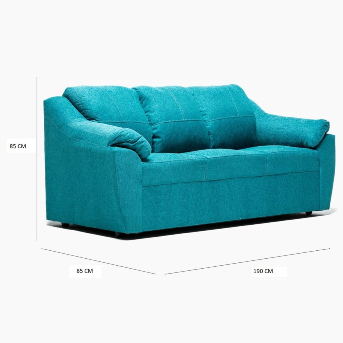 CABSUR - Sofa Genova 3C Turquesa