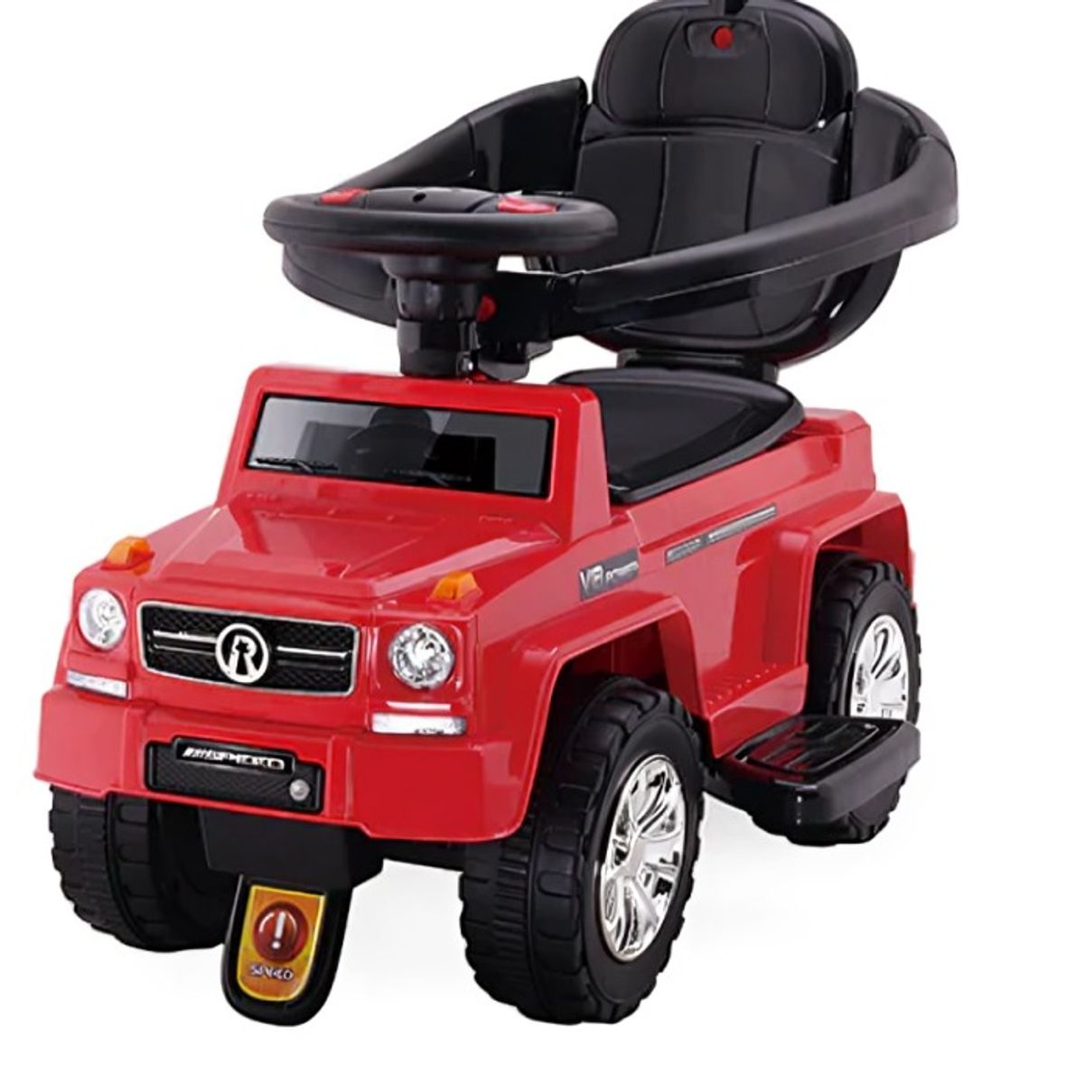 OEM - CORREPASILLO CON TOLDO JEEP ROJO