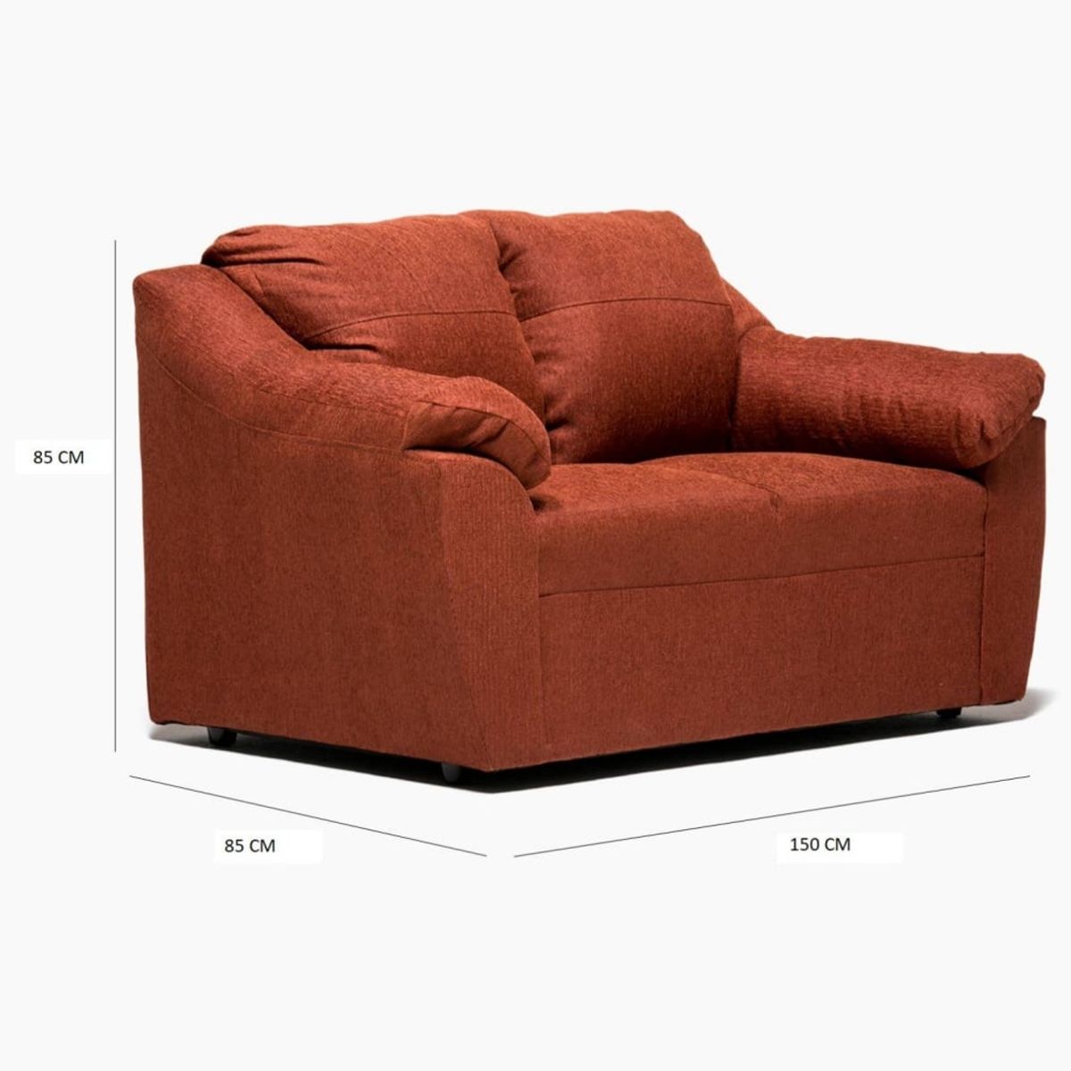 CABSUR - Sofa Genova 2C Terracota
