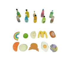 GENERICO - Pack juguete surtidos 20 unds miniaturas 2cm de plastico.