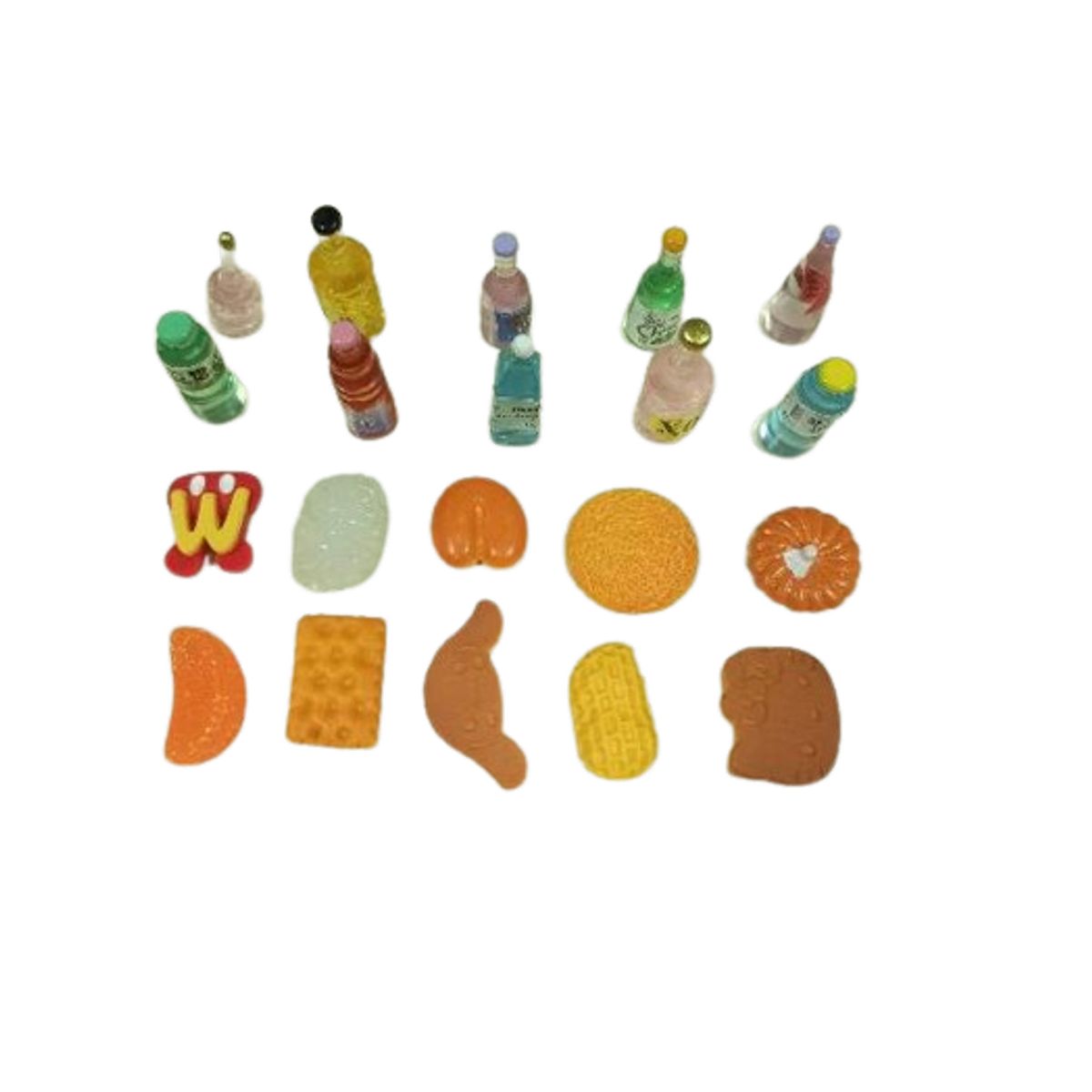 GENERICO - Pack juguete surtidos 20 unds miniaturas 2cm de plastico.