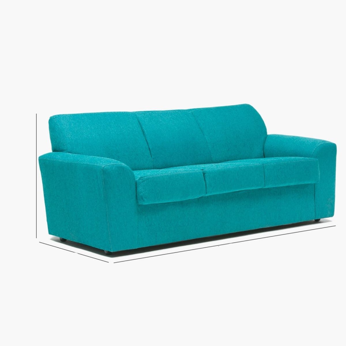CABSUR - Sofa Milan 3C Turquesa