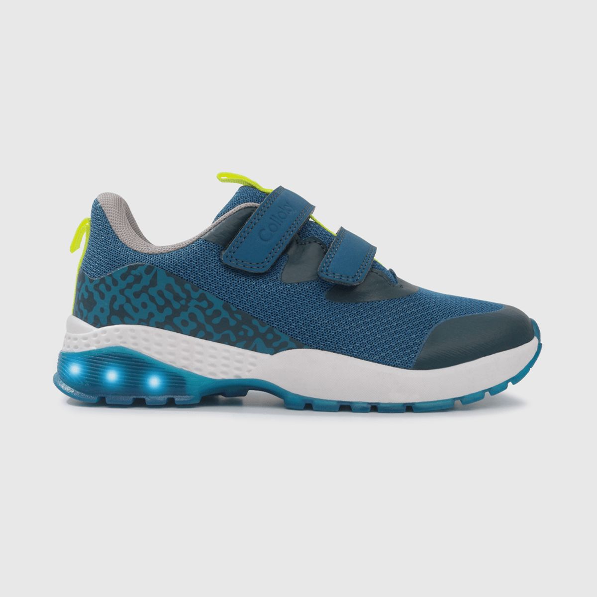 COLLOKY - Zapatilla Luces Niño Azul 248768 Colloky
