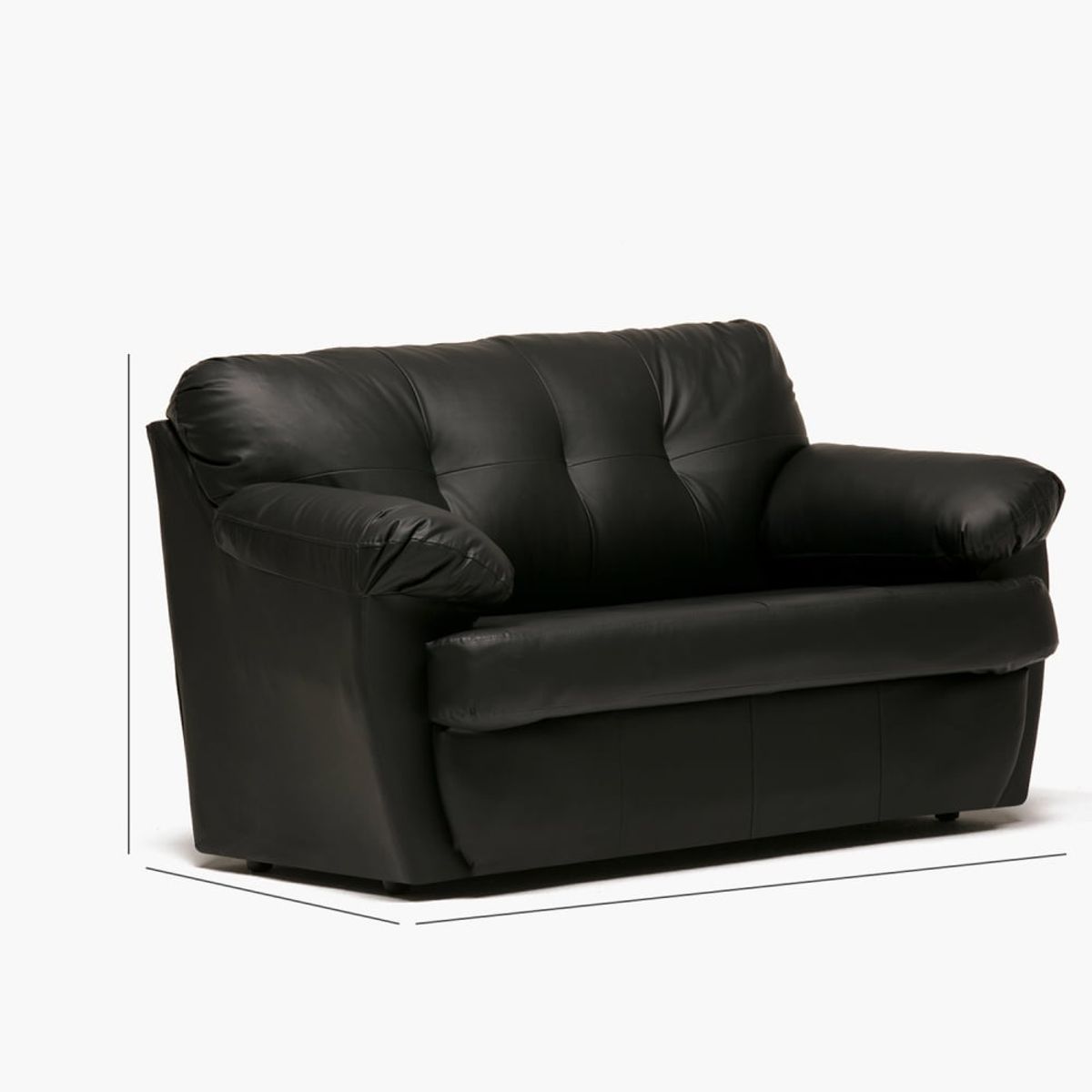 CABSUR - Sofa Caburga 2c Negro