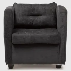 CABSUR - POLTRONA CABURGA TELA NEGRO