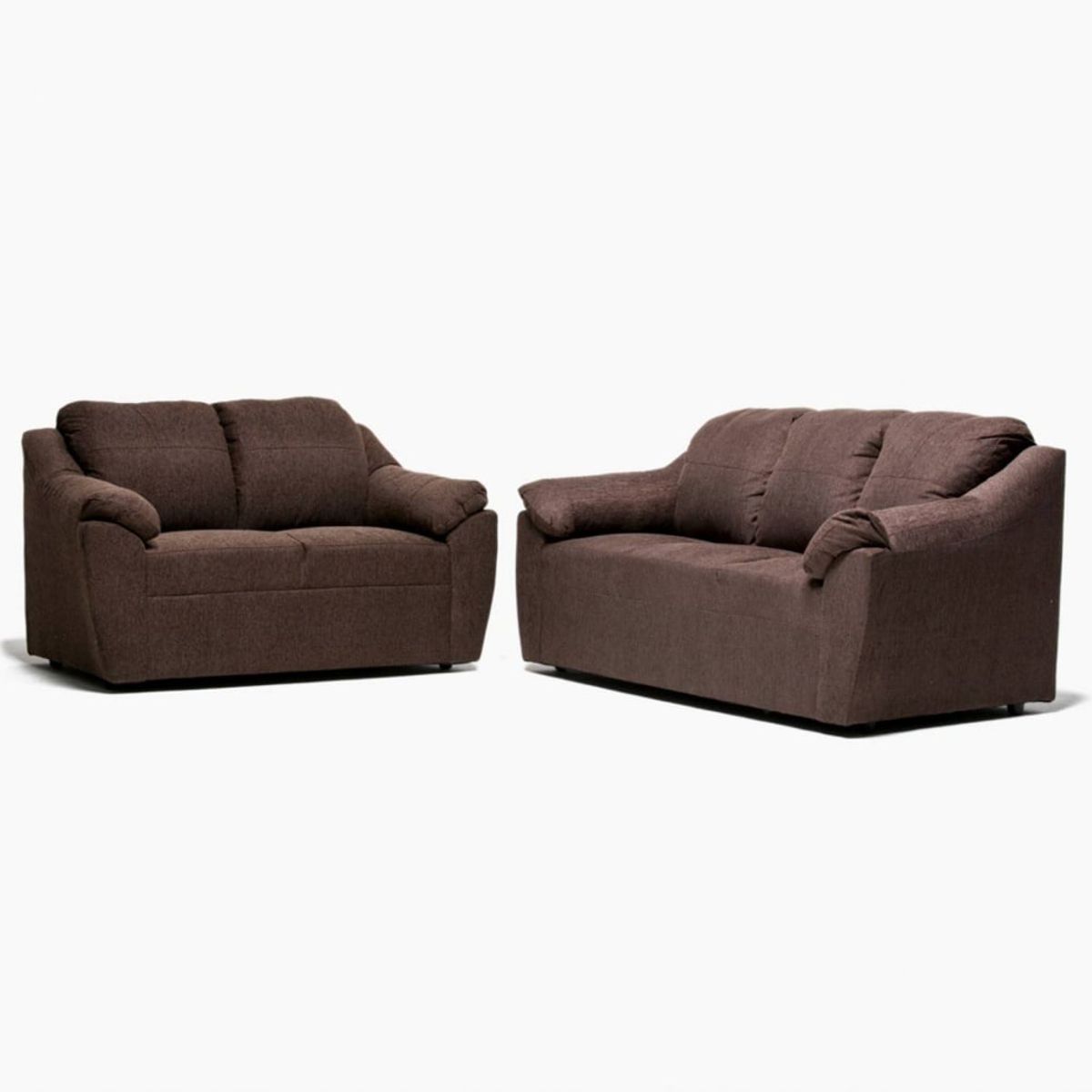 CABSUR - Juego Living Genova 3-2C Chocolate