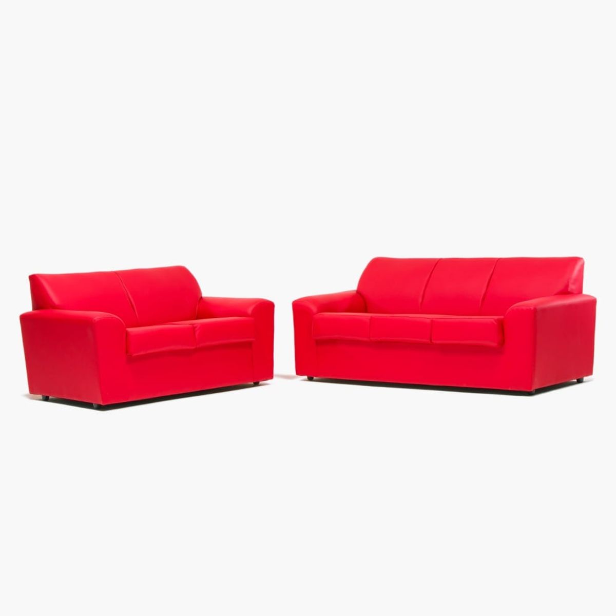 CABSUR - Juego Living Milan 3-2C Rojo