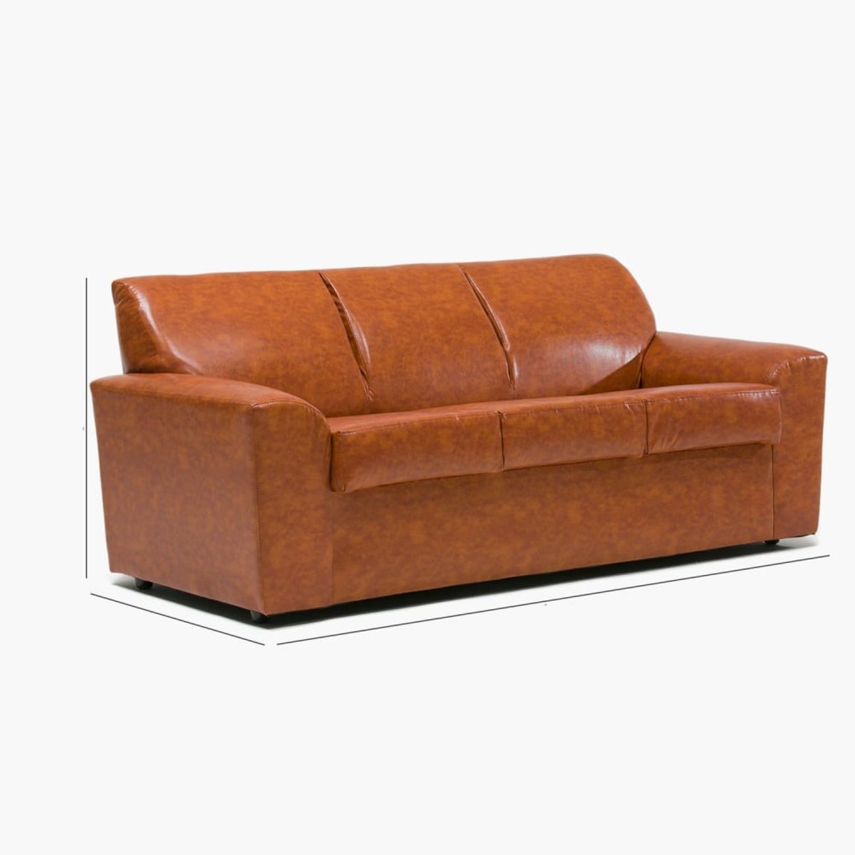CABSUR - Sofa Milan 3C Caramelo