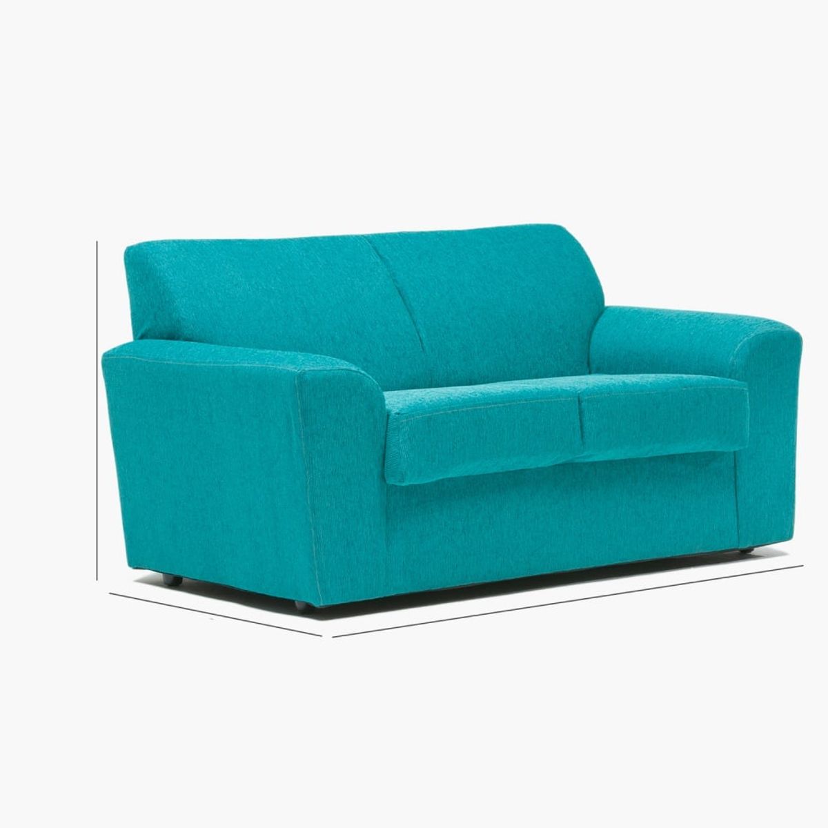 CABSUR - Sofa Milan 2C Turquesa