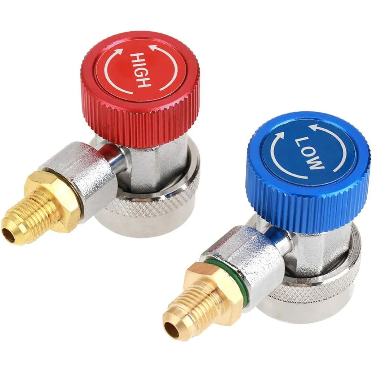 KUANGYE - Adaptador Acoples Rápido R134a Aire Acondicionado Automotriz