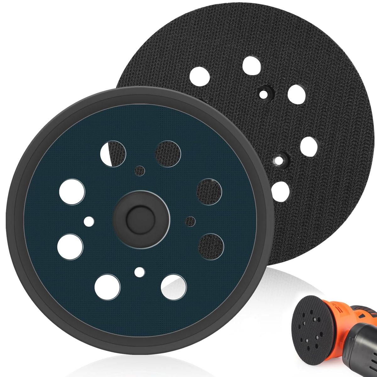 KUANGYE - 2 Discos Para Stanley Lijadora Orbital - Plato Base Repuesto