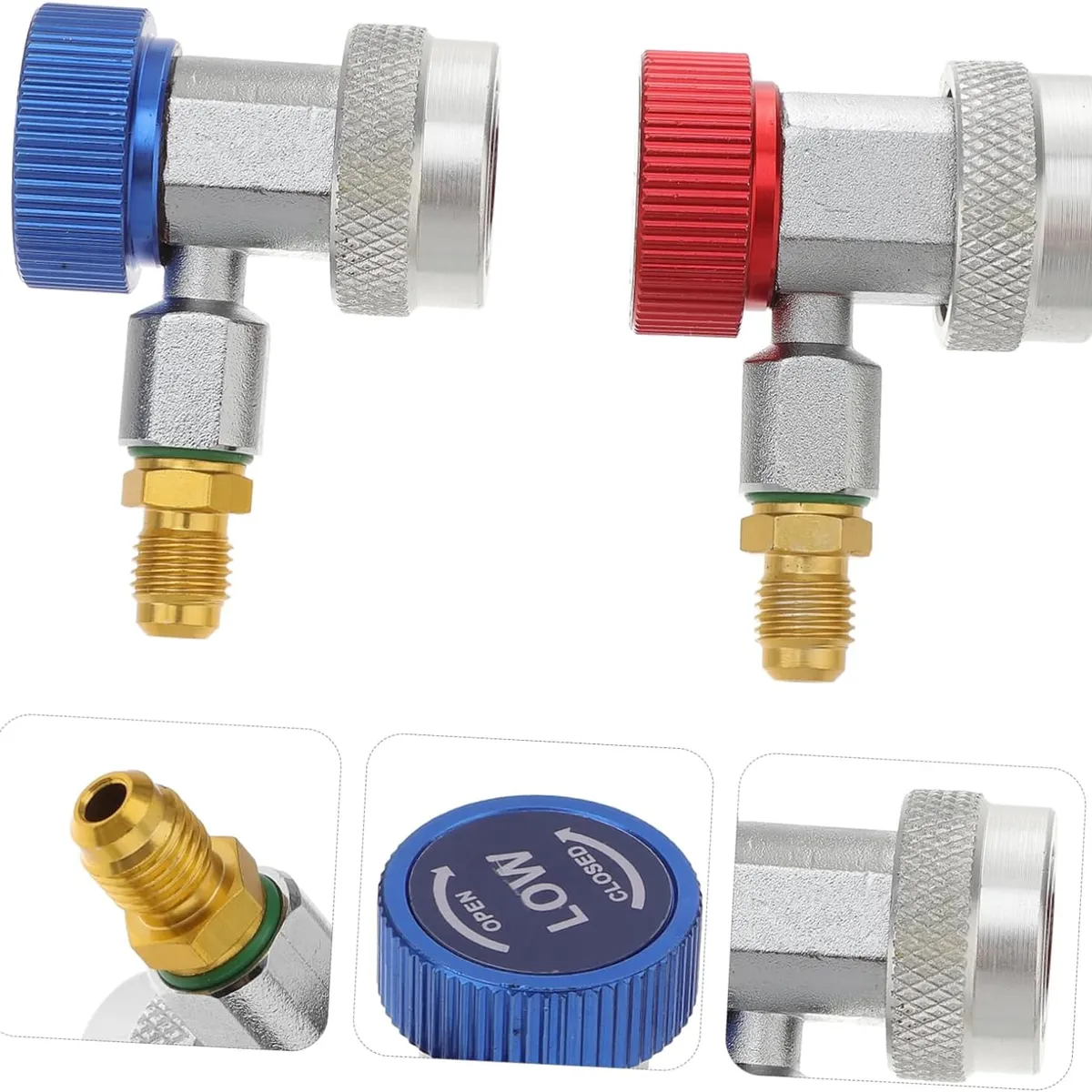 KUANGYE - Acoples Rápido R134a Aire Acondicionado Automotriz