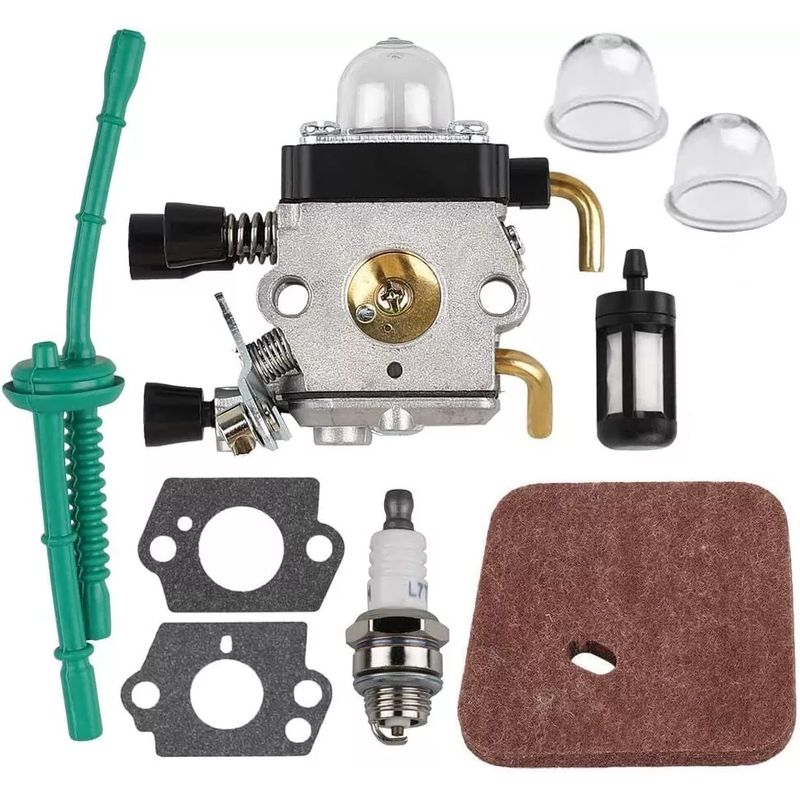 KUANGYE - Kit Carburador Para Desbrozadora Stihl Fs38 Fs45 Fs46 Fs55