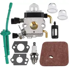 KUANGYE - Kit Carburador Para Desbrozadora Stihl Fs38 Fs45 Fs46 Fs55
