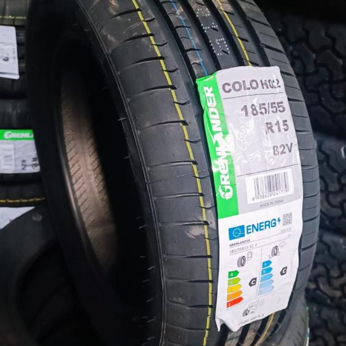 GENERAL TIRE - NEUMATICO 18555 R15  Grenlander COLO H02HT TL 82V BLK CHN