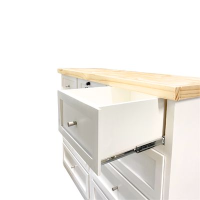 Imagen 2 del producto Comoda de madera lacada 9 cajones ( rieles telescópicos ) MGR MUEBLES