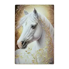 GENERICO - Cuadro White Horse Bright 60×90