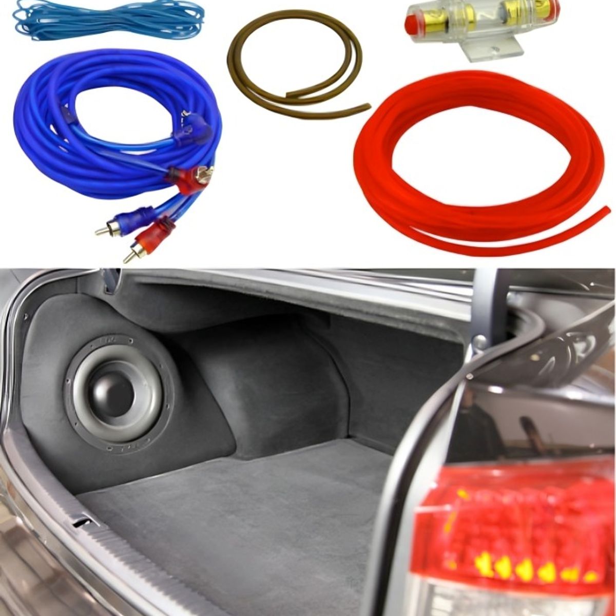 OEM - KIT CABLES PARA AMPLIFICADOR MODMY-8 1500W EN BLISTER