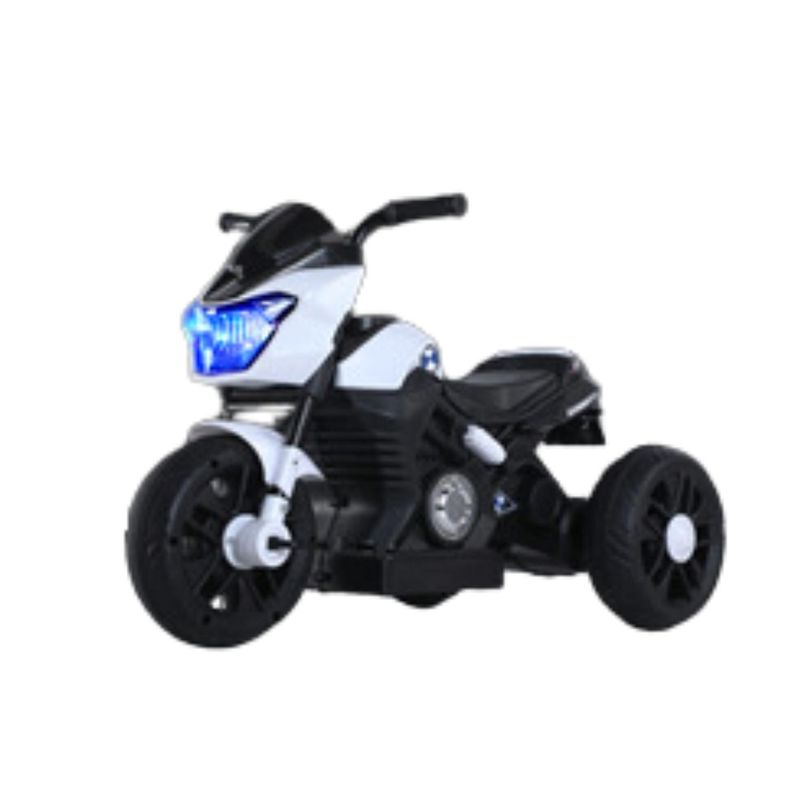 AUCKLAND OUTDOOR - Moto Niño Antivuelco A Bateria Recargable Luz Y Sonido Blanca
