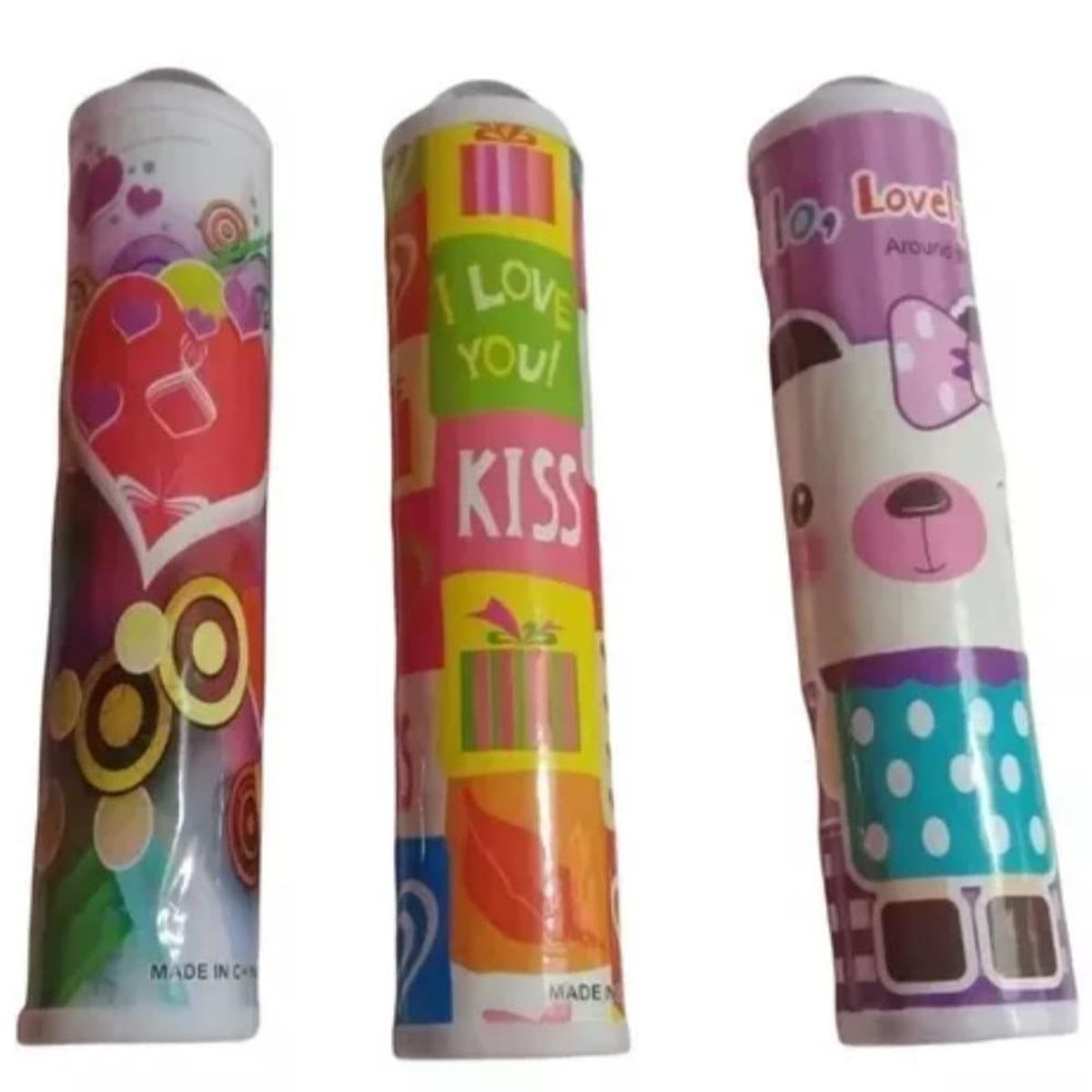 ARTIDIX - Set de 10 caleidoscopio para niños y niñas 17 cm