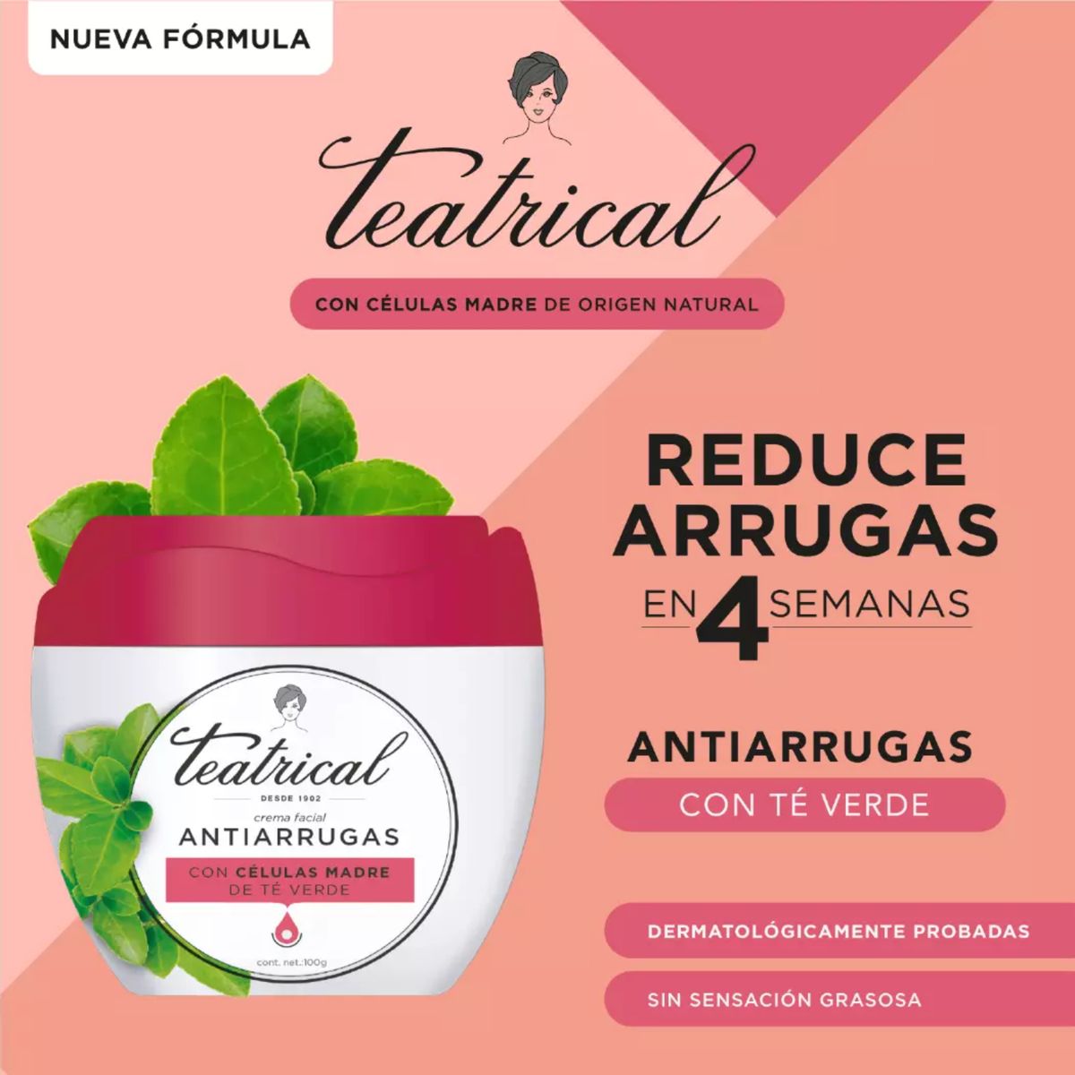 TEATRICAL - Teatrical Crema Facial Antiarrugas 100 GR