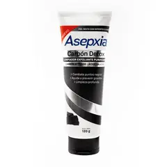 ASEPXIA - Carbón Limpiador Líquido Exfoliante 120 Gr
