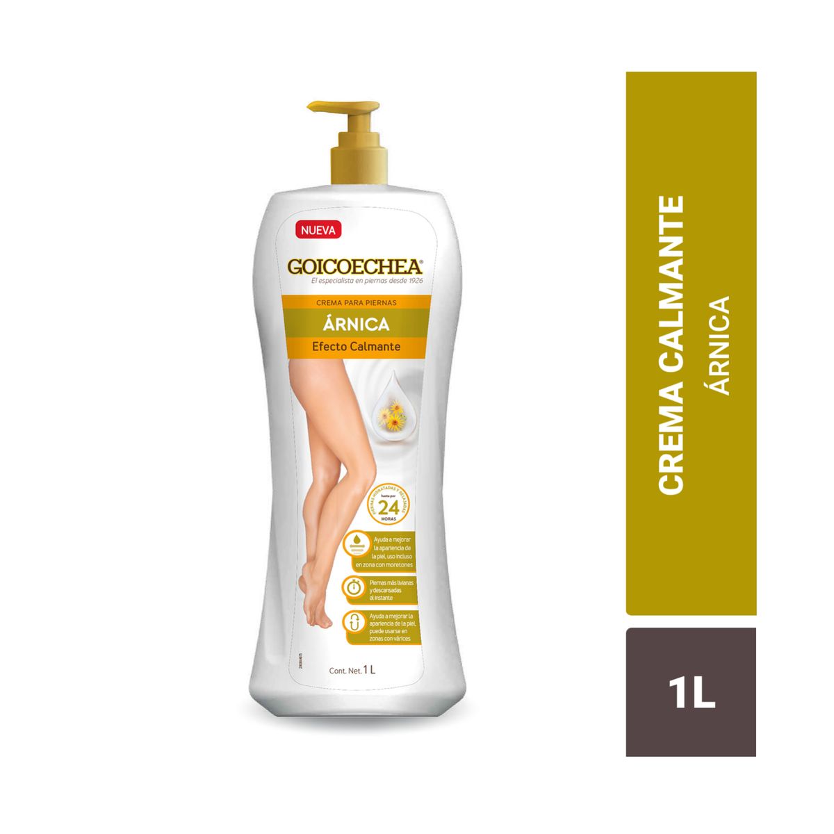 CICATRICURE - Goicoechea Arnica Crema Para Piernas 1 Litro
