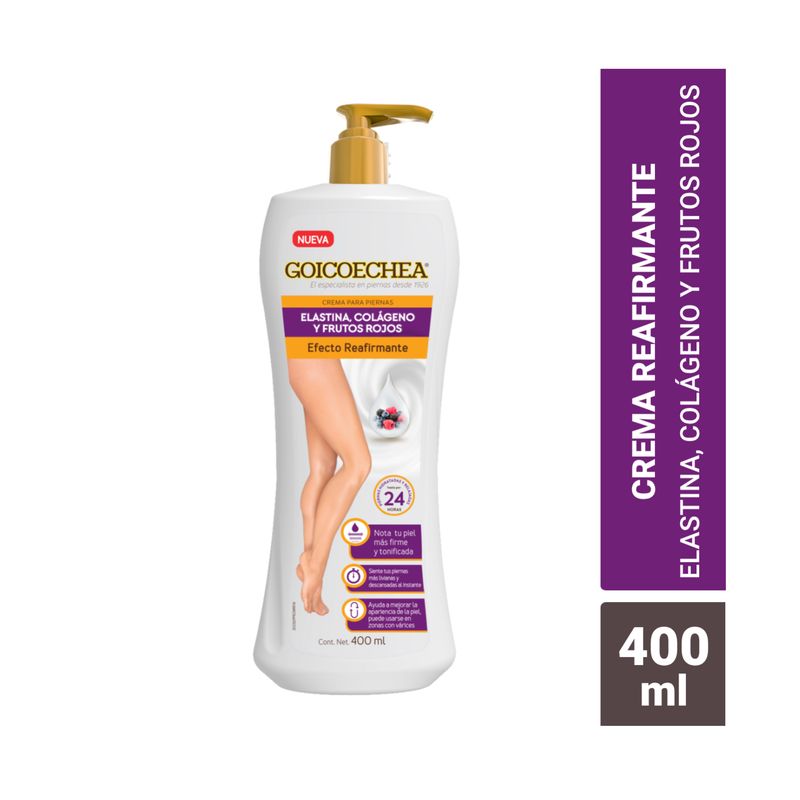 GOICOECHEA - Goicochea Crema para Piernas Efecto Reafirmante 400 ML