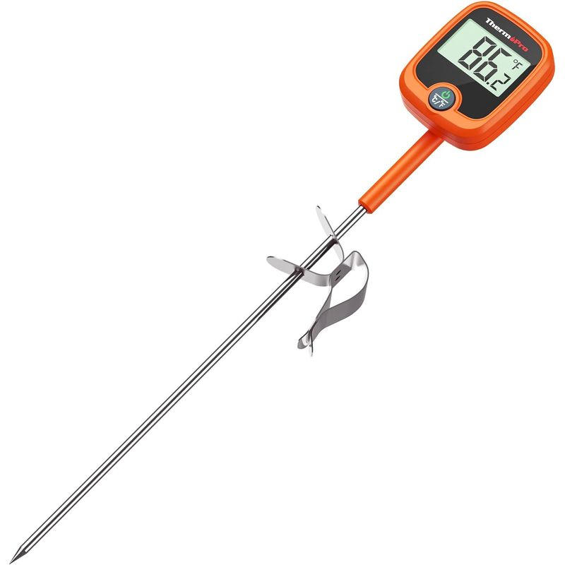 OEM - Termometro Freir Reposteria Cocina Waterproof + Clip Olla