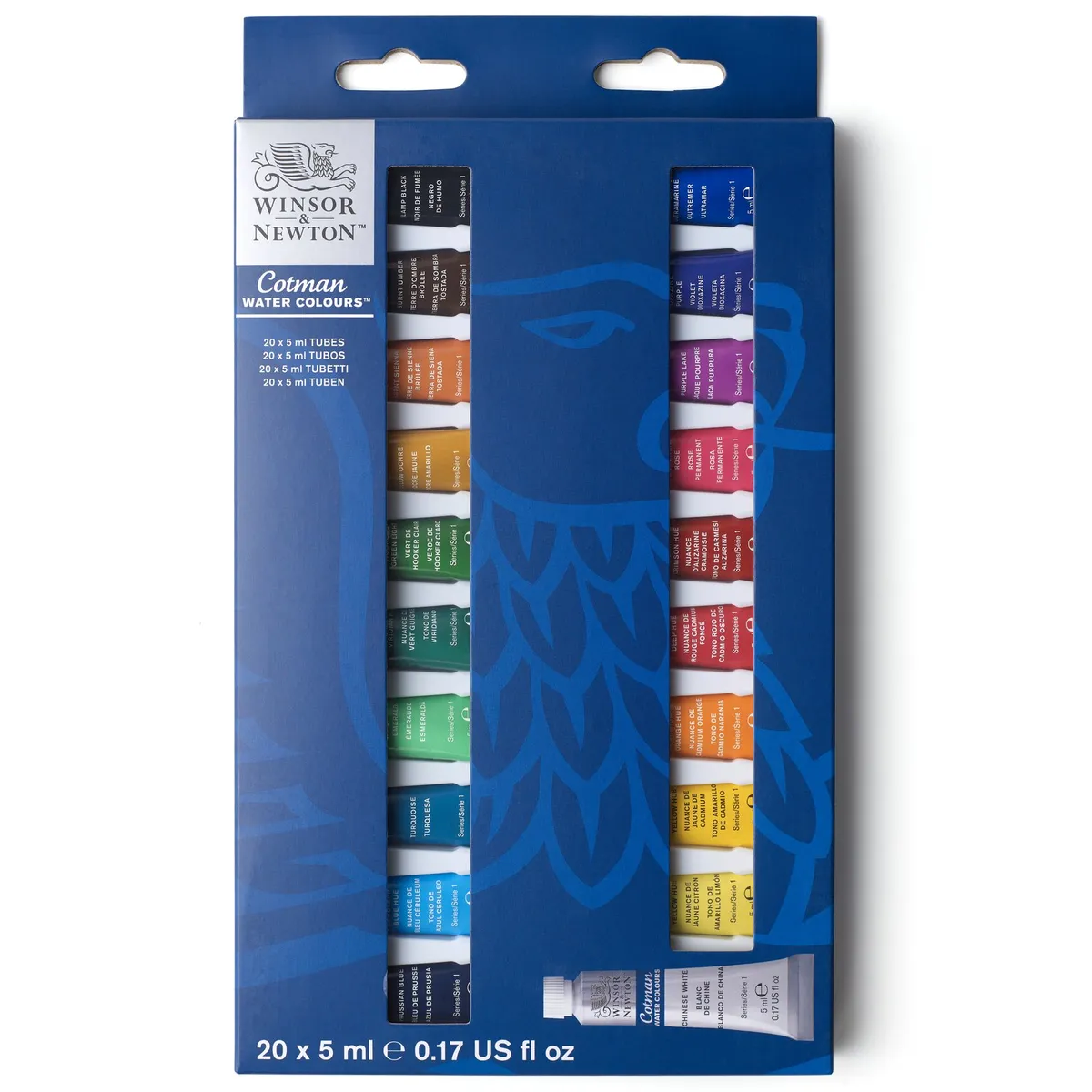 WINSOR AND NEWTON - Set Inicial Acuarela Cotman Winsor & Newton 20x5ml