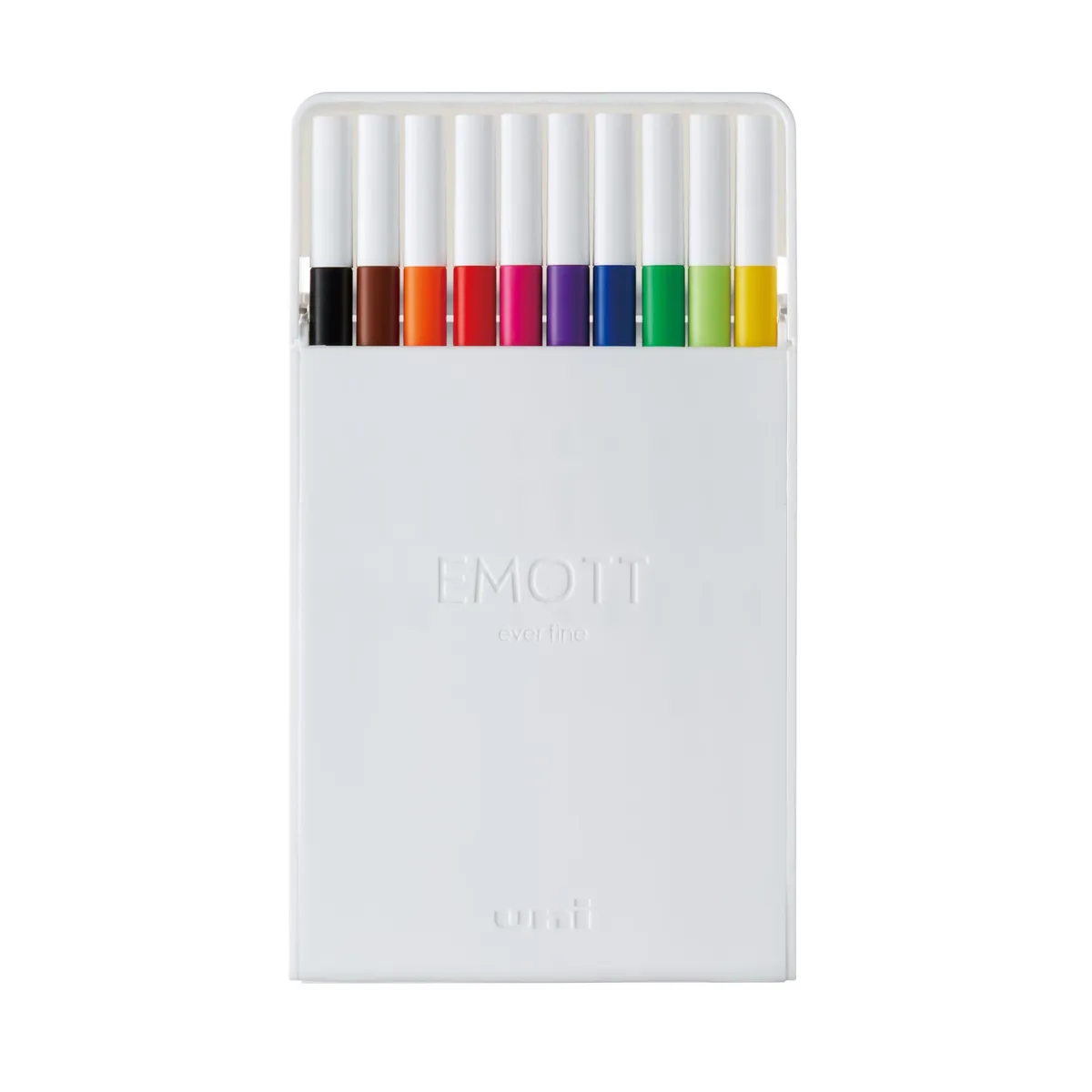 UNI BALL - Set Tiralíneas Uniball Emott PEM-SY N°1 x10 Colores