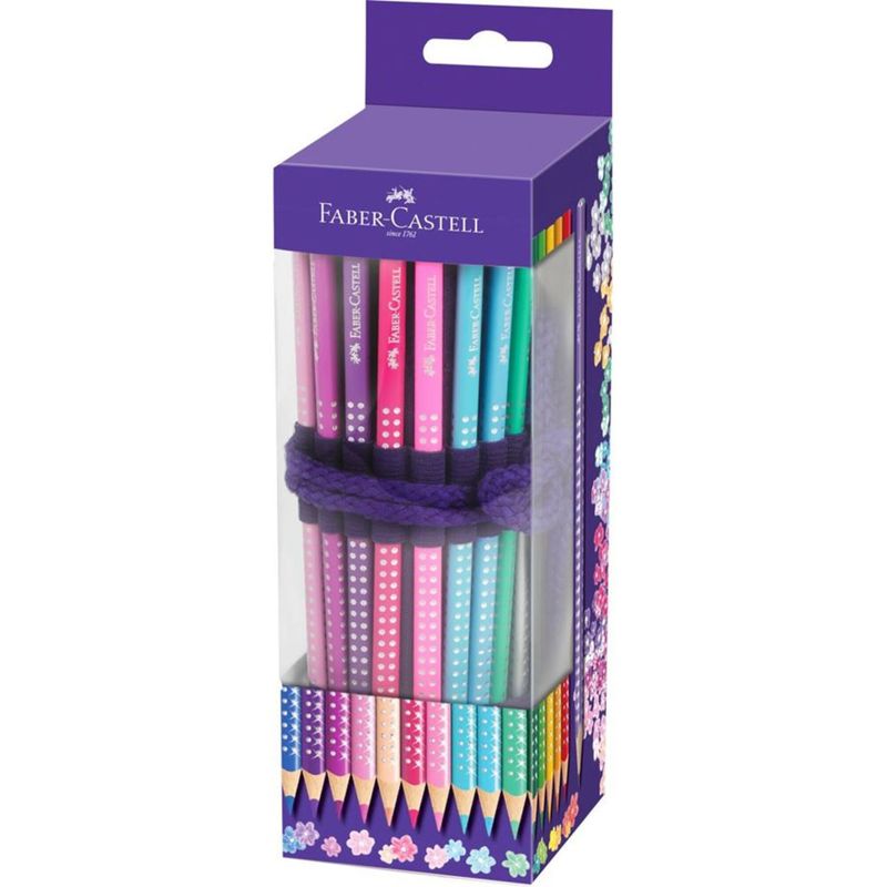 FABER-CASTELL - Lápices De Colores Sparkle x20 + Accesorios Faber-Castell