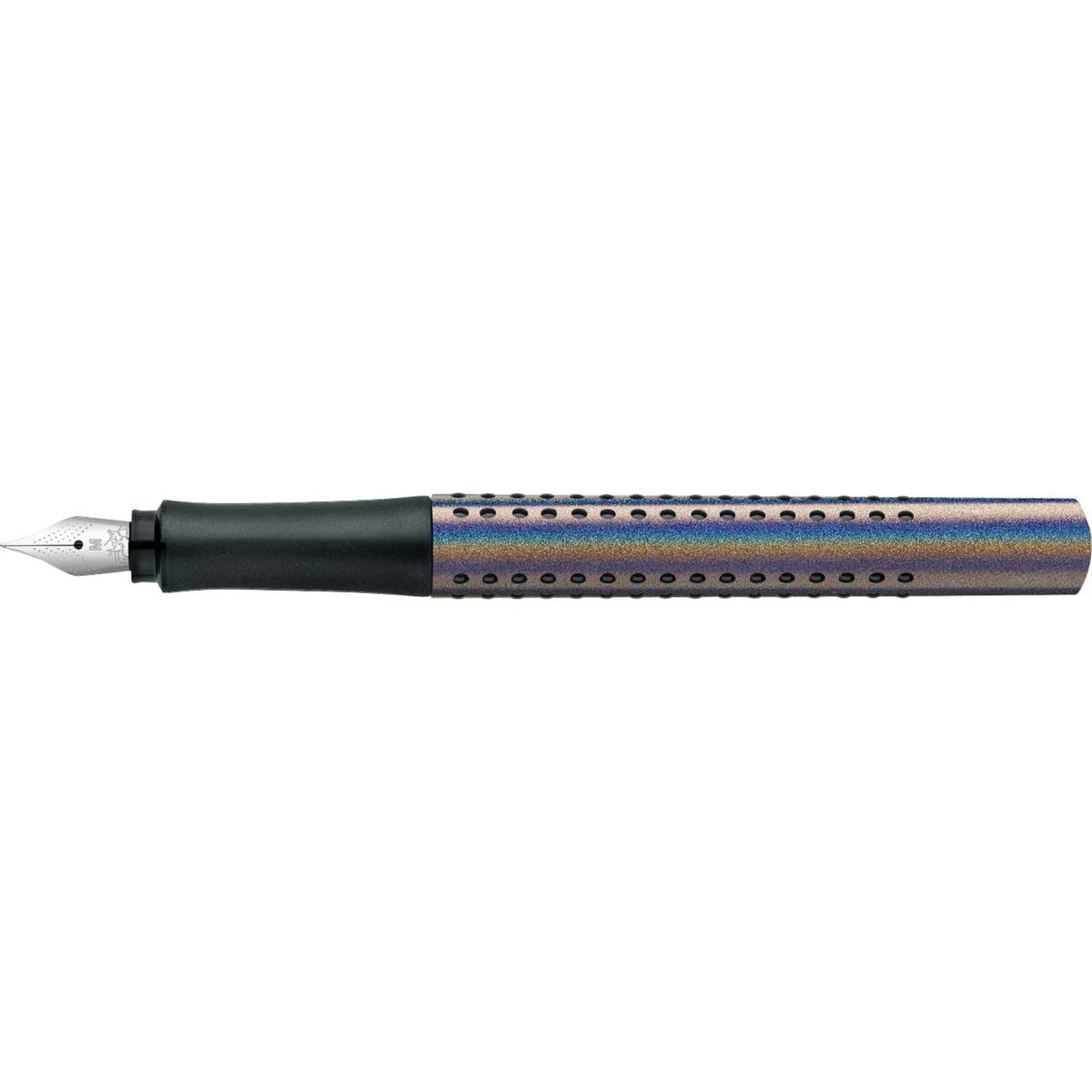 FABER-CASTELL - Pluma Estilográfica Grip Edition Faber-Castell M Silver