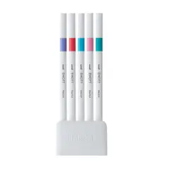 UNI BALL - Set Tiralíneas Uniball Emott PEM-SY N°5 x5 Colores