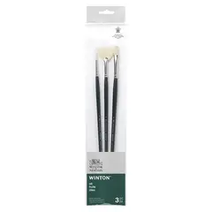 WINSOR AND NEWTON - Set 3 Pinceles Cotman Winsor & Newton Mango LargoV3