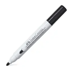 FABER-CASTELL - Marcador Pizarra Blanca Winner 123 Negro