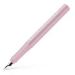 FABER-CASTELL - Pluma estilográfica rose Sparkle Tinta azul/M