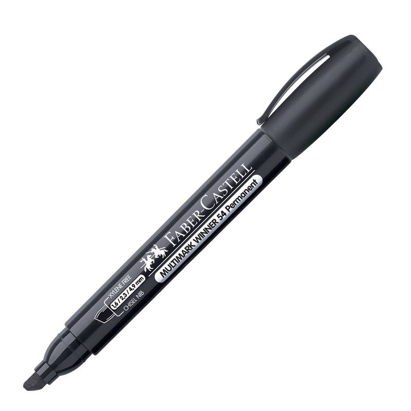 FABER-CASTELL - Marcador Multimark Winner 54E Faber-Castell Negro