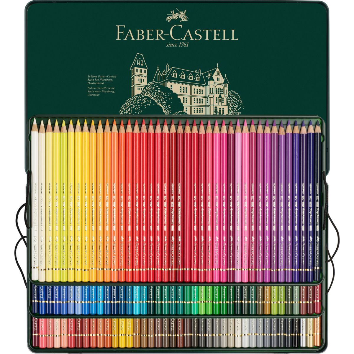 FABER-CASTELL - Lápices Colores Polychromos Faber-Castell x120 Colores