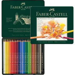 FABER-CASTELL - Lata EcoLápices Polychromos x24 Colores
