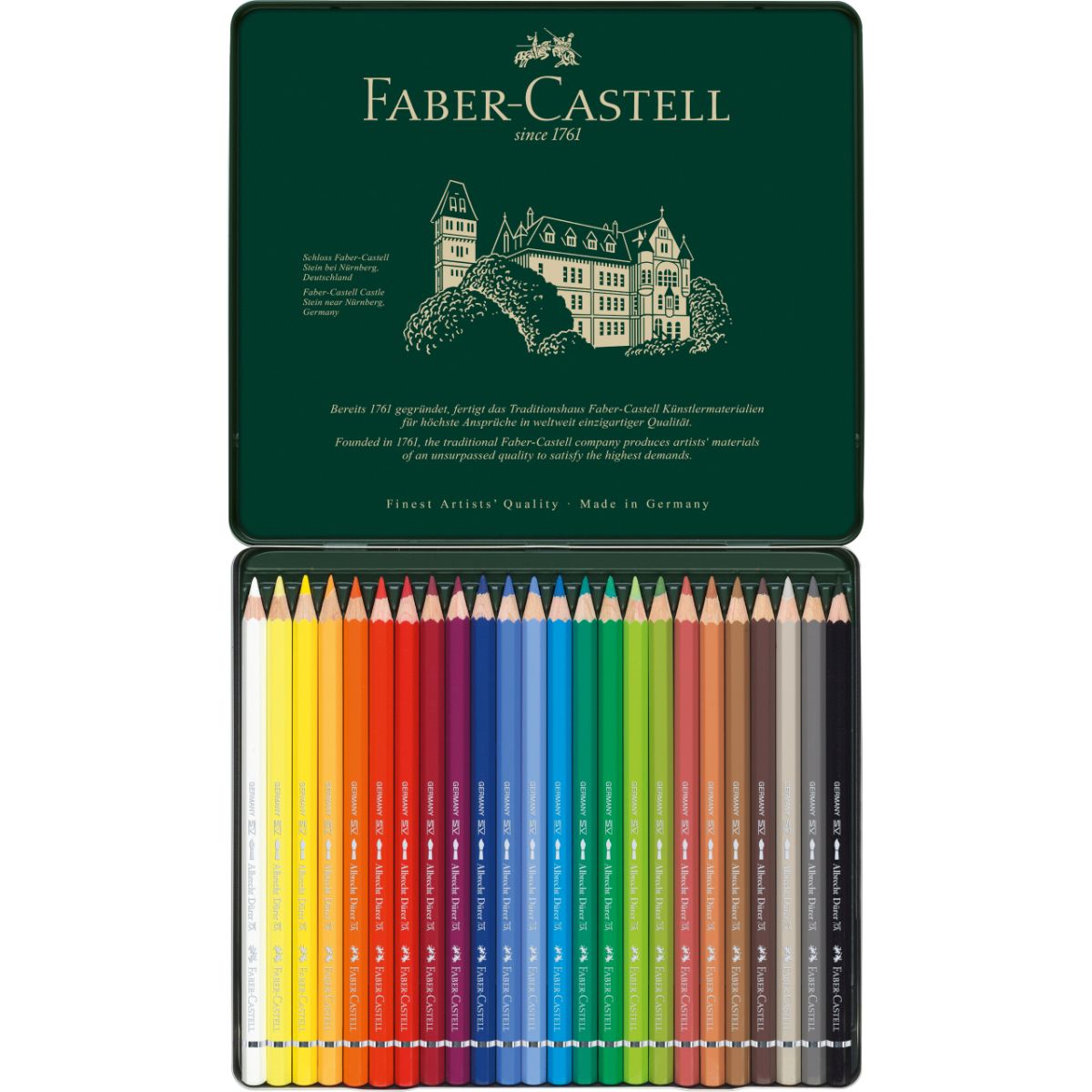 FABER-CASTELL - Lápiz Acuarelable A.Dürer Faber-Castell x24 Colores