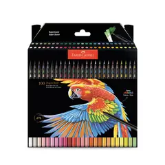 FABER-CASTELL - 100 EcoLápices De Color Supersoft