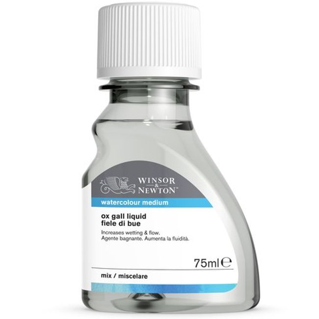 WINSOR AND NEWTON - Líquido Hiel de Buey Acuarela Winsor & Newton 75ml