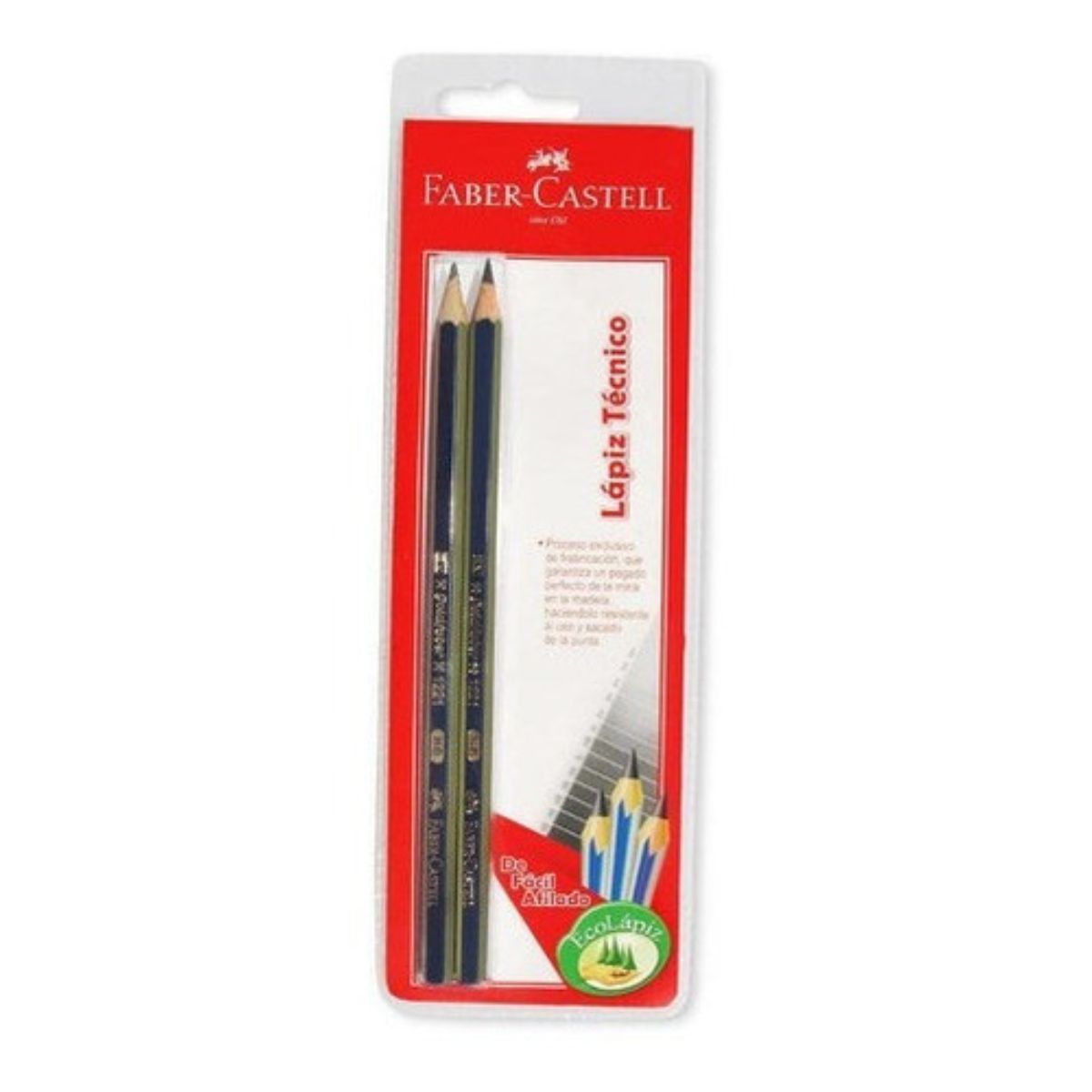 FABER-CASTELL - Lápiz Grafito Goldfaber Faber-Castell 1221 HB x2 uds.